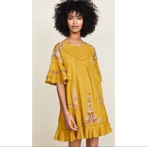 Mustard Free People dress